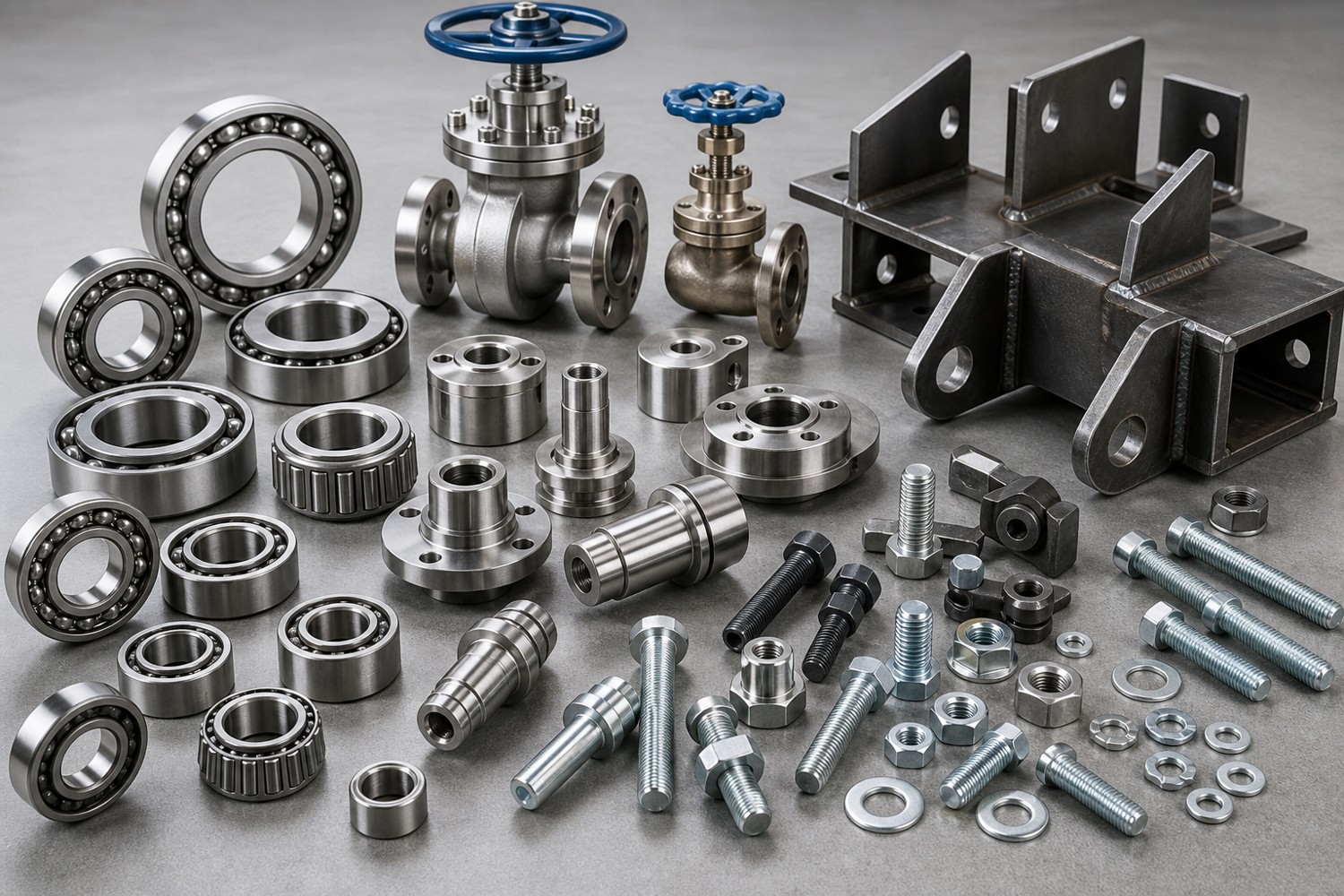 Engineering Components exported from India
